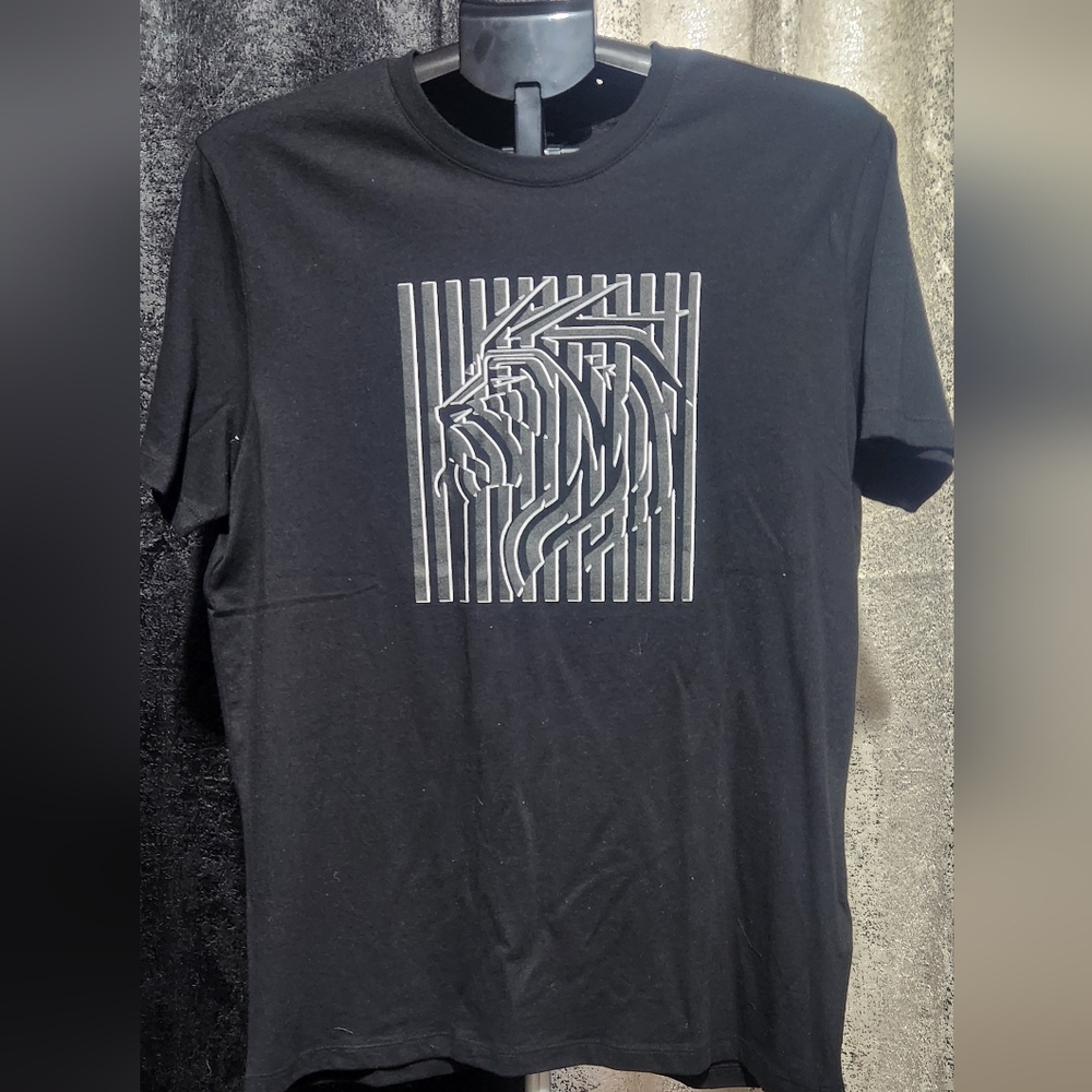 Express Black Graphic T-Shirt - Men's M